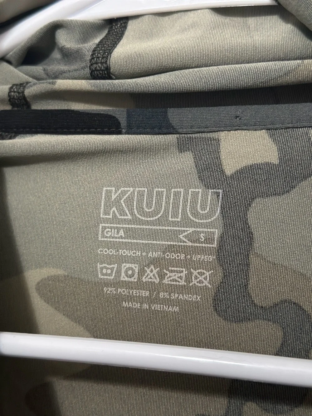 KUIU Gila Camo Performance Top  Women’s Size Small Green & Black - Picture 11 of 15